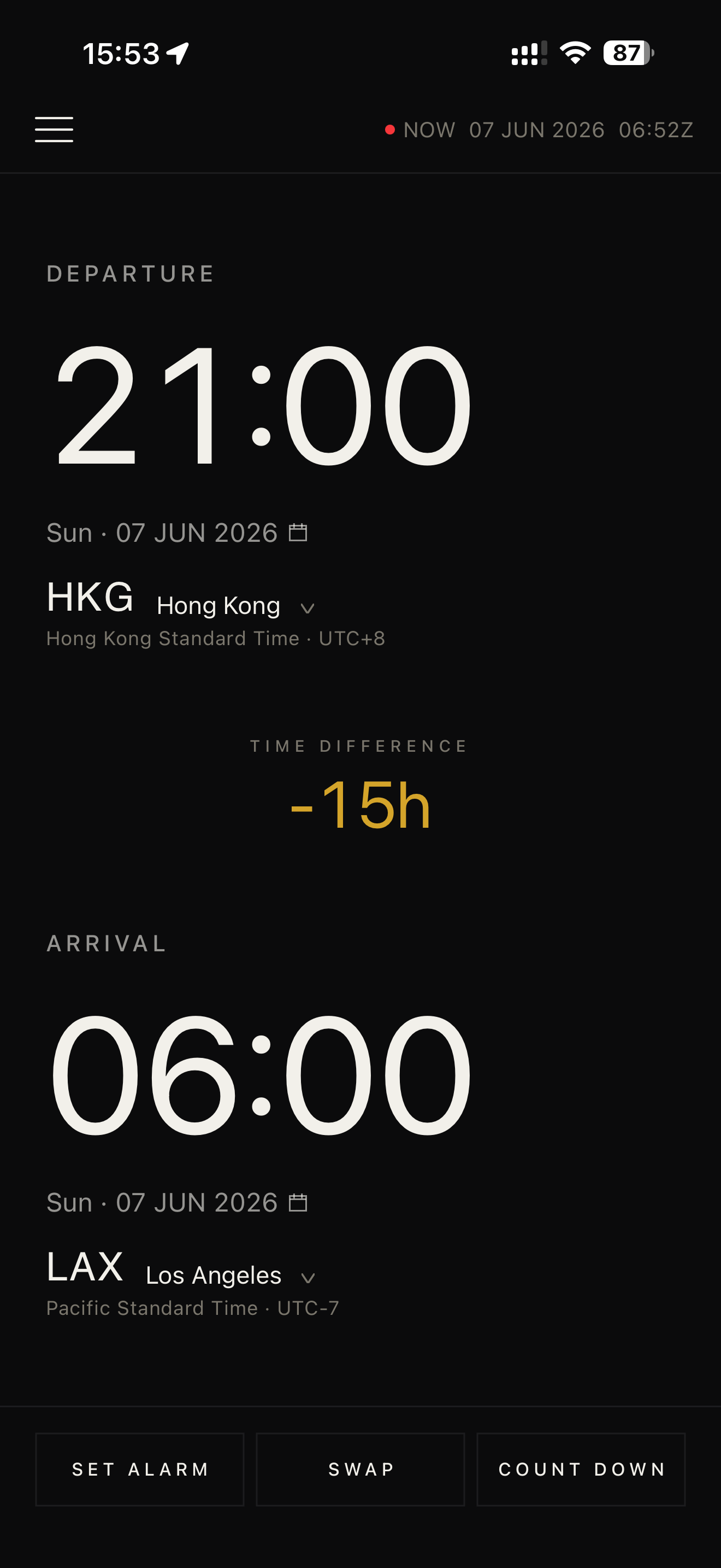 TimeConv UTC and time zone converter